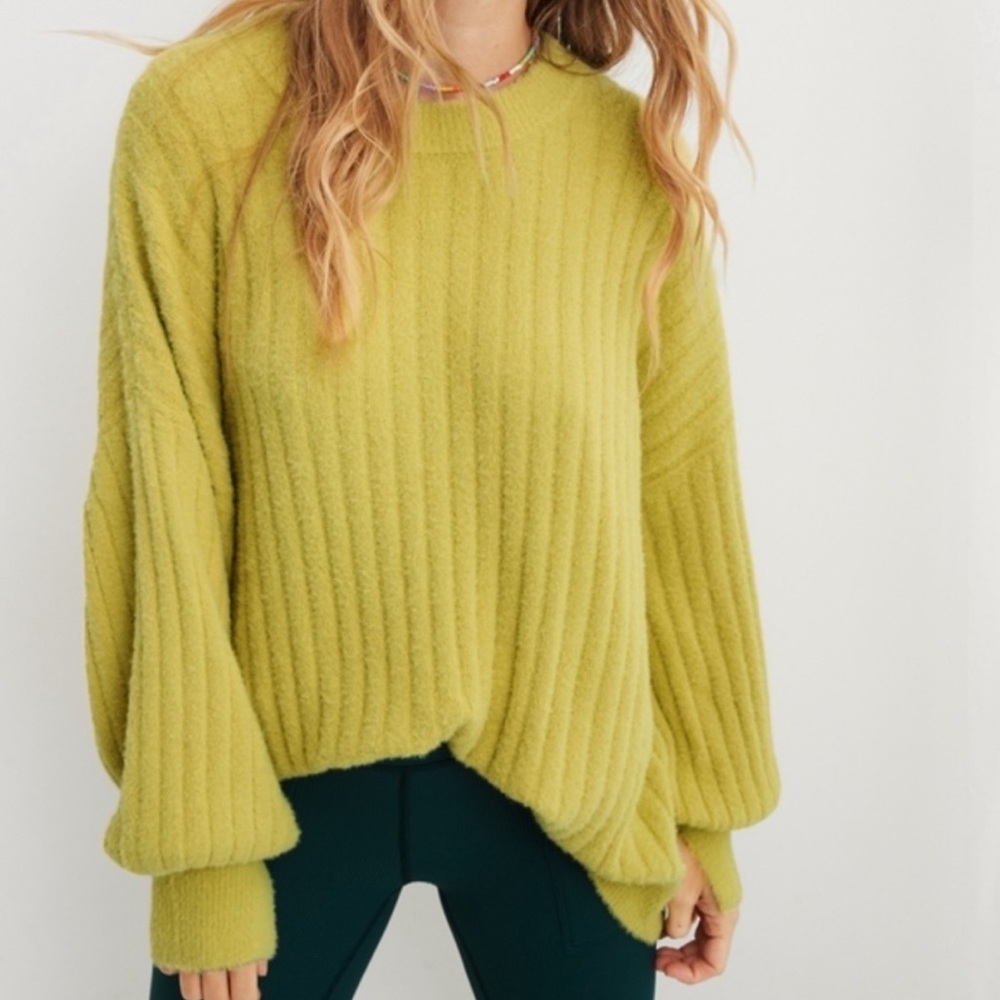 Aerie Buttercream Crew Sweater